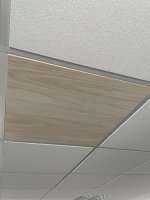 Paulownia Ceiling Tiles 18 x 590 x 590 Pack of 10 